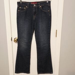 Y2K Levi’s 518 Superlow Stretch Bootcut Jeans Dark Wash Size 9 Regular